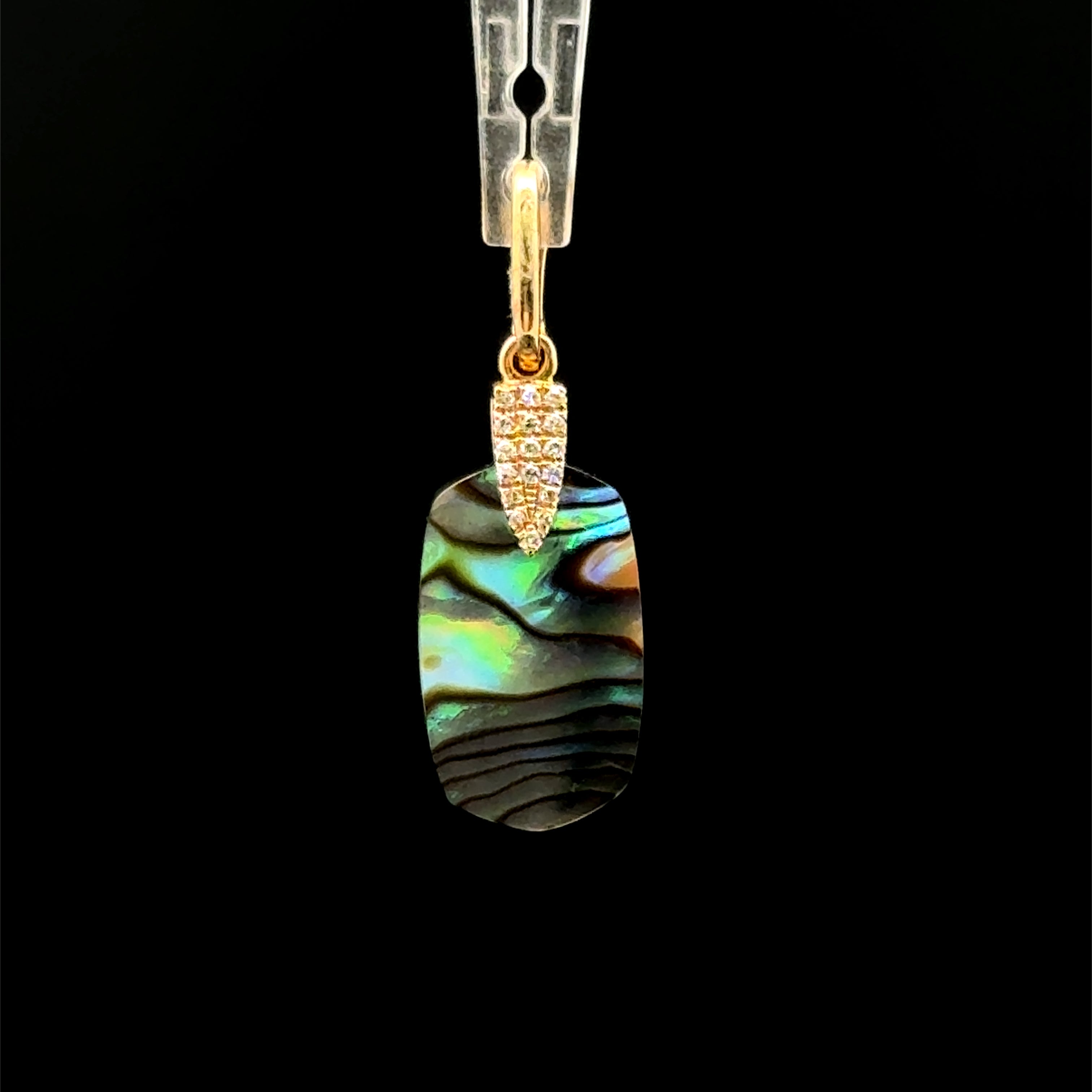 Iridescent Pearl Charm