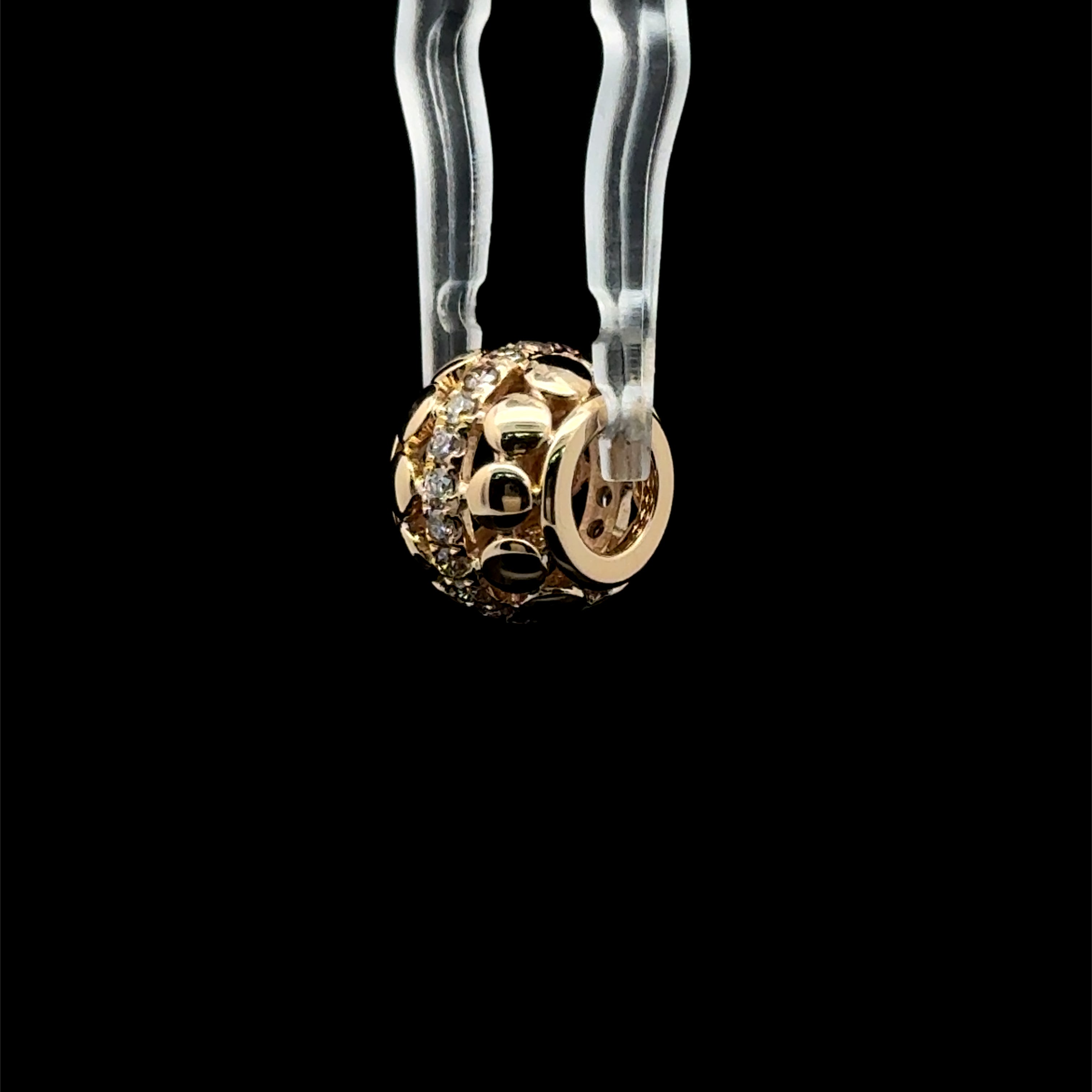 Diamond Bead Charm