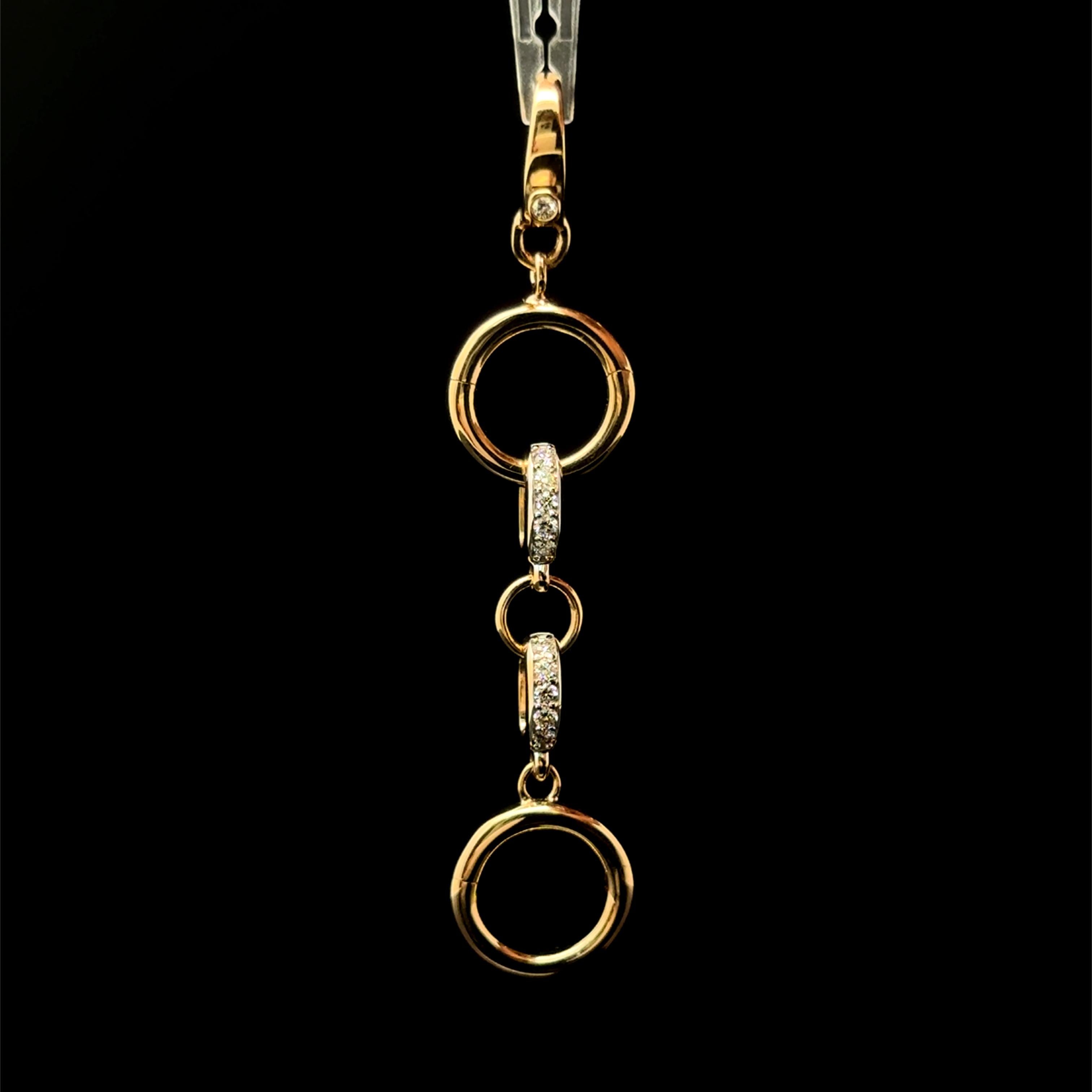 Cascade Clip Charm