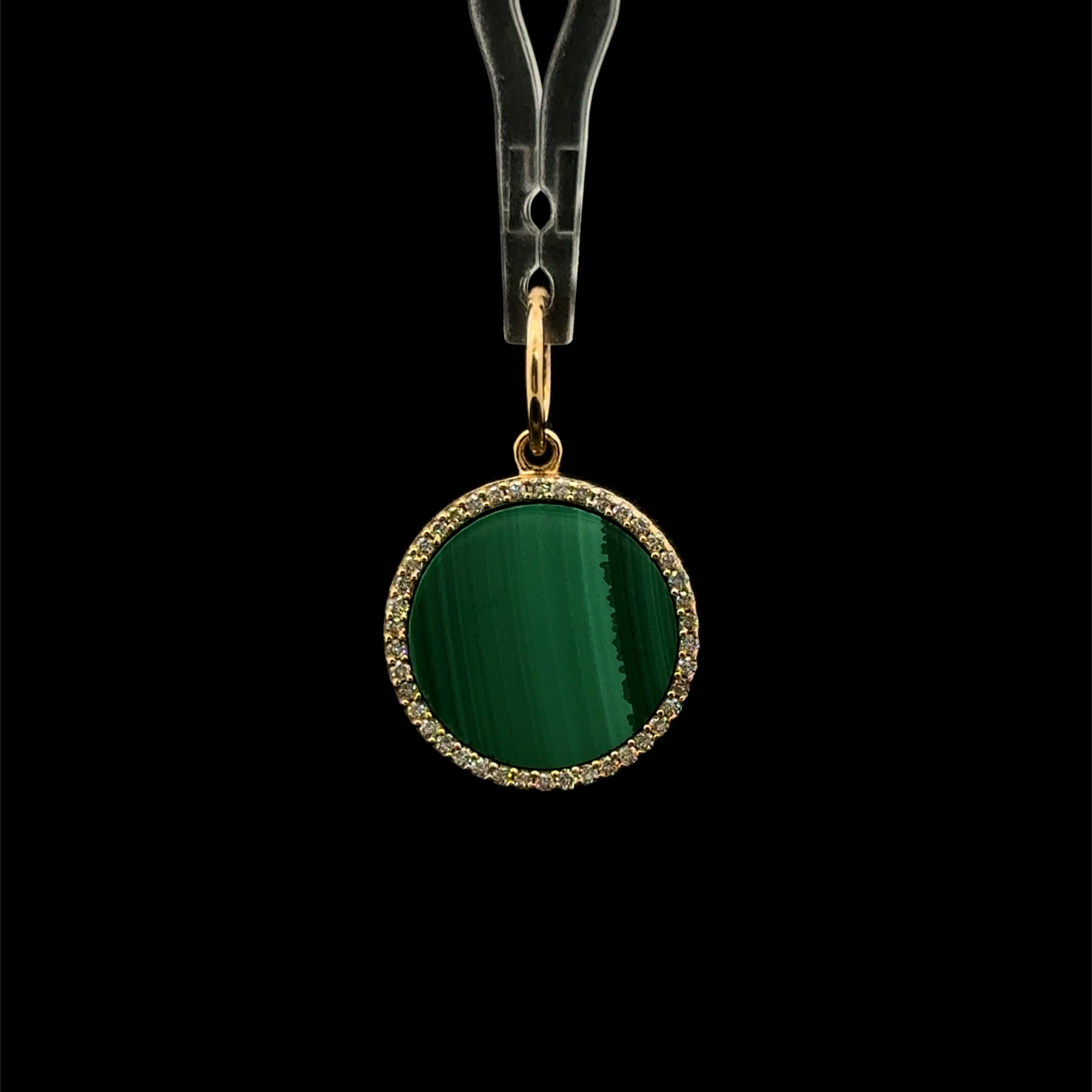 Malachite Luxe Charm