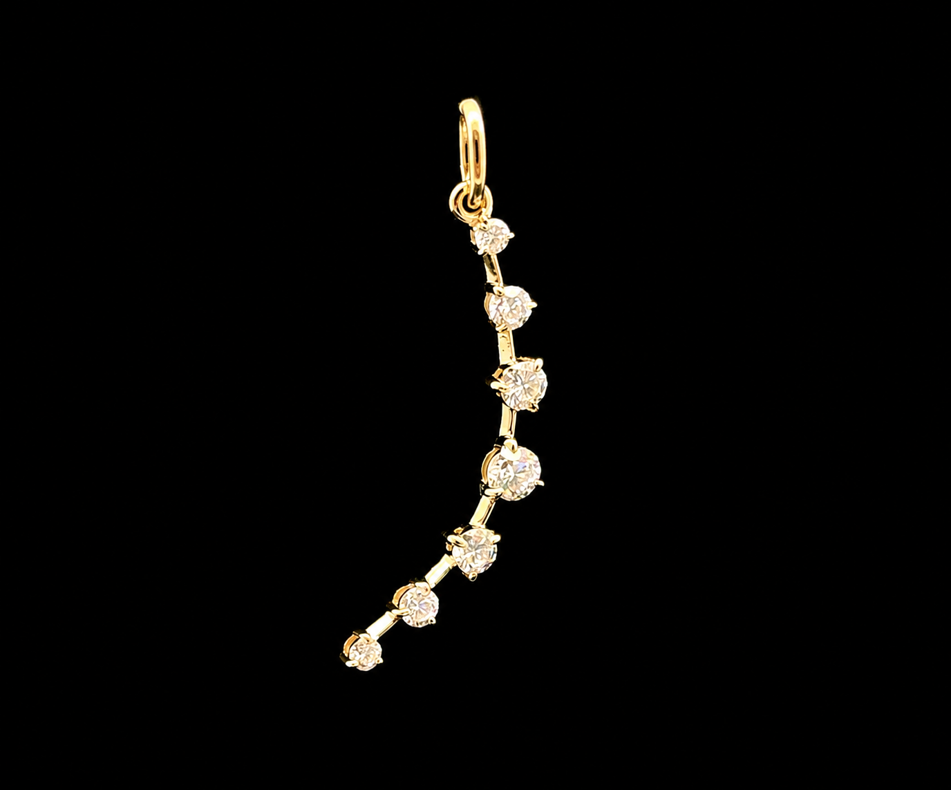 Lunar Curve Charm
