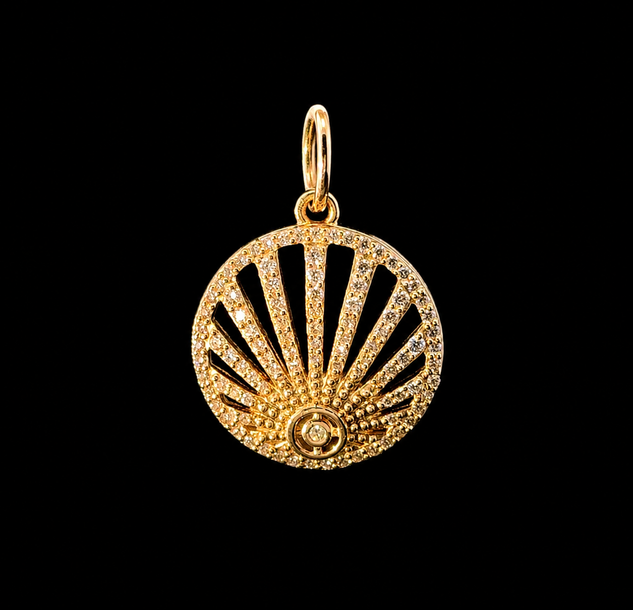 Sunrise Diamond Charm