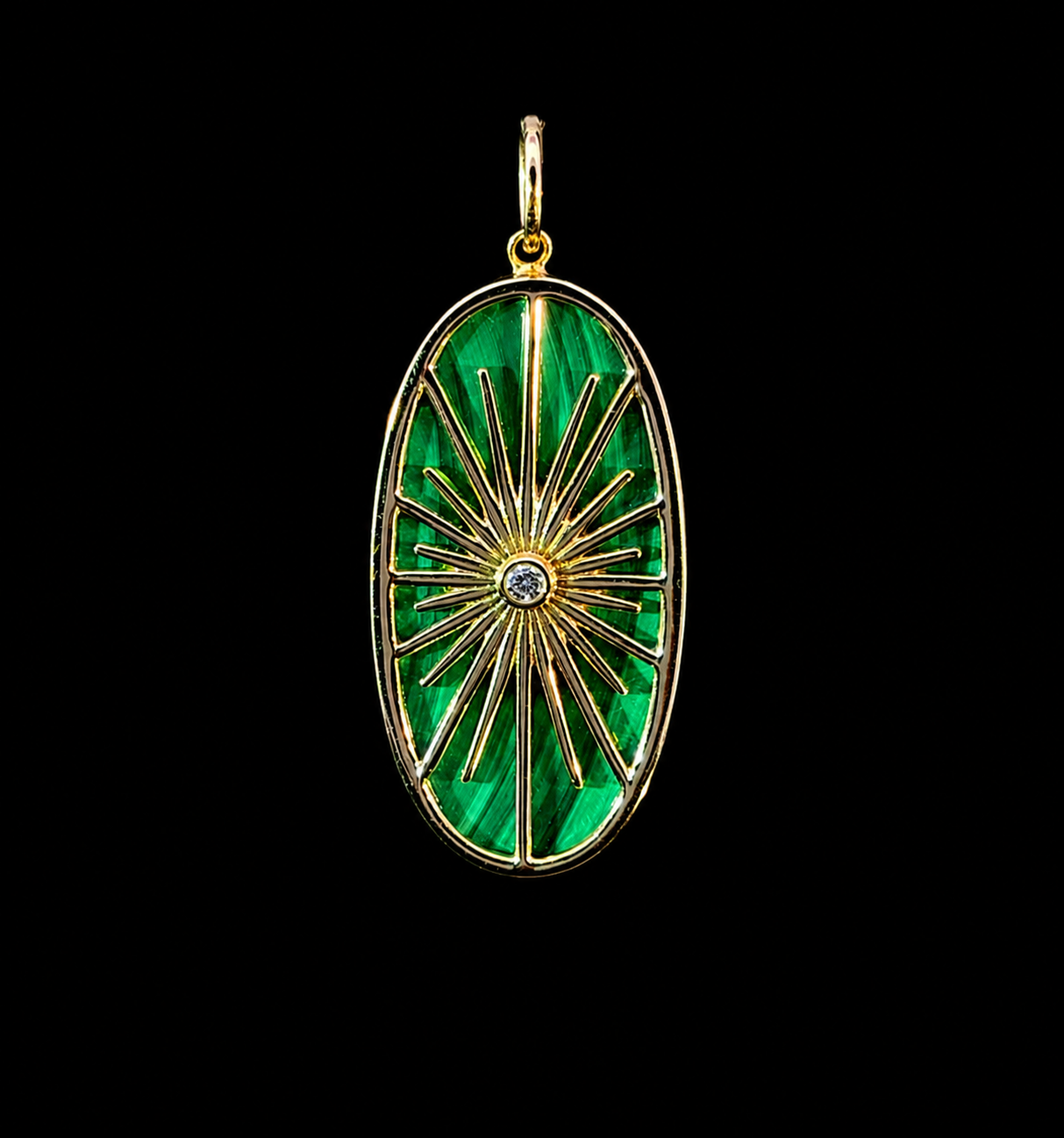 Ray of Malachite Charm