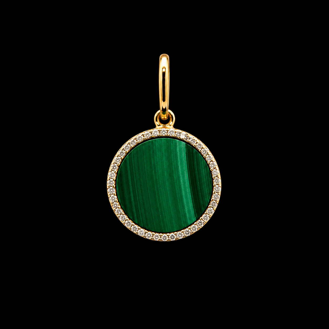 Malachite Luxe Charm