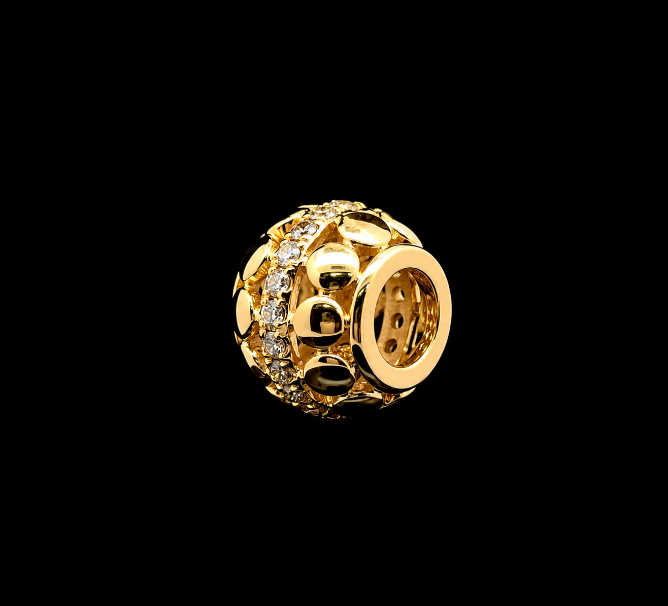 Diamond Bead Charm