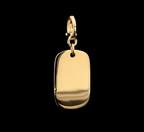 Pearl Tag Charm