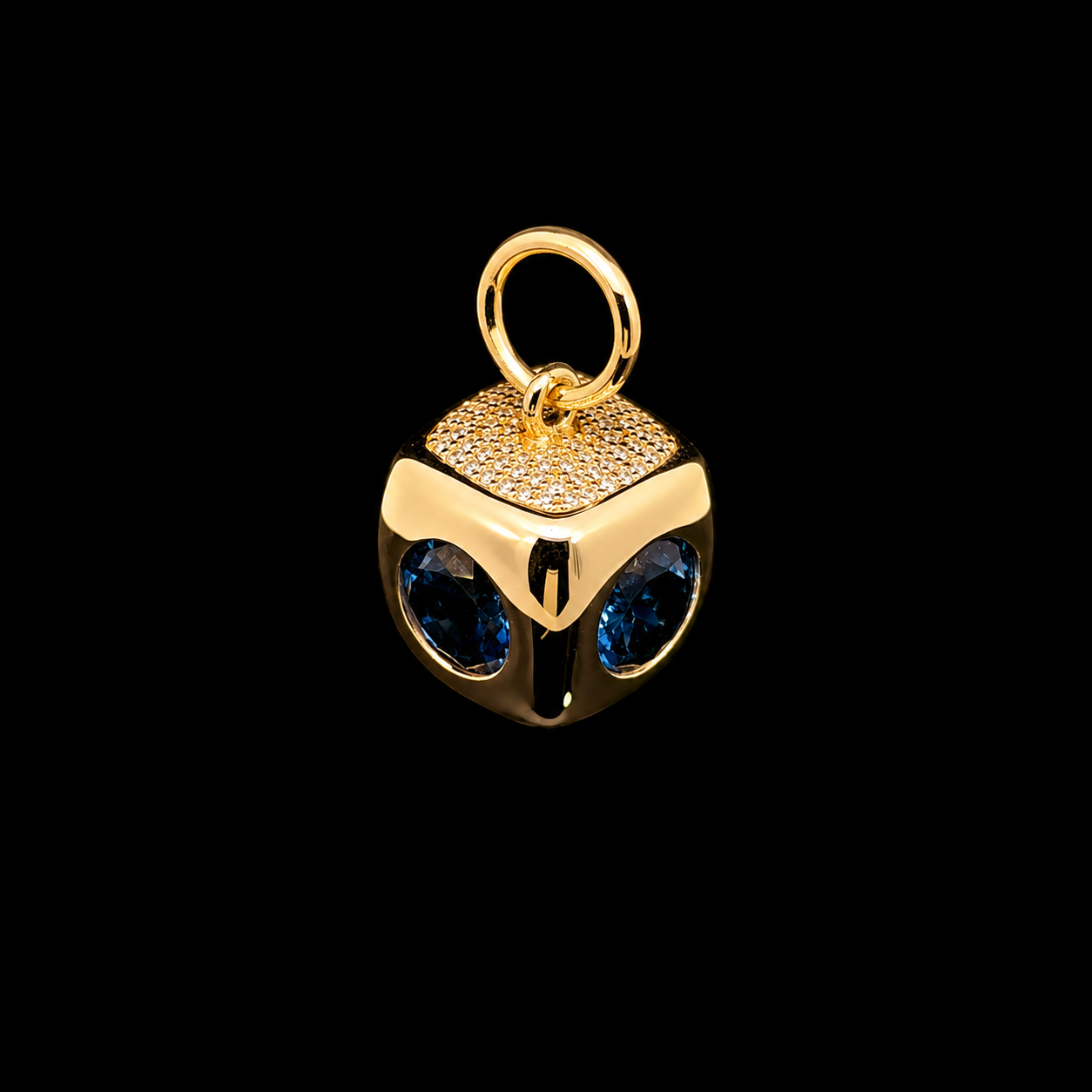 Gold London Dice