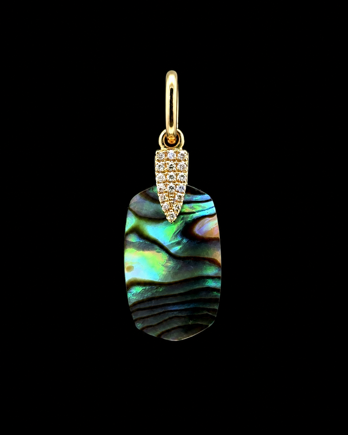 Iridescent Pearl Charm