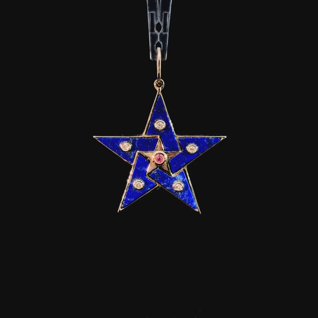 Five Point Star Charm