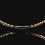 Domed Yellow Gold Omega