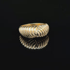 Multi-Knot Band Yellow Gold Ring